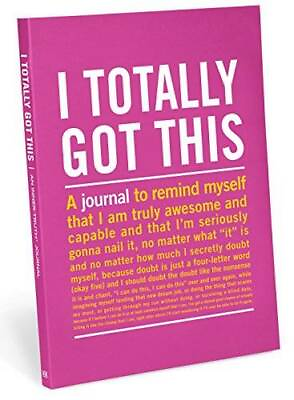 #ad #ad Knock Knock I Totally Got This Inner Truth Journal Paperback GOOD $4.08