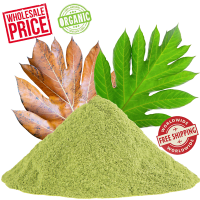 #ad Dried Breadfruit Leaves Powder Herbal Organic 100% Pure Natural Quality $355.00