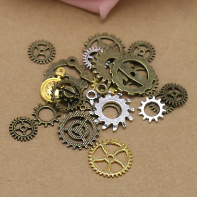 #ad 50 Pcs Jewelry Making Charms Cellphone Decorative Accessories Gear $9.28