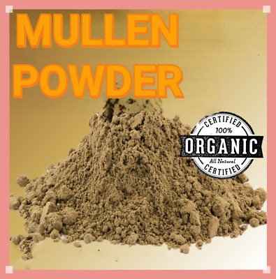 #ad ORGANIC Mullein Leaf Powder Premium Quality SUPER EXTRACT 500G $30.55