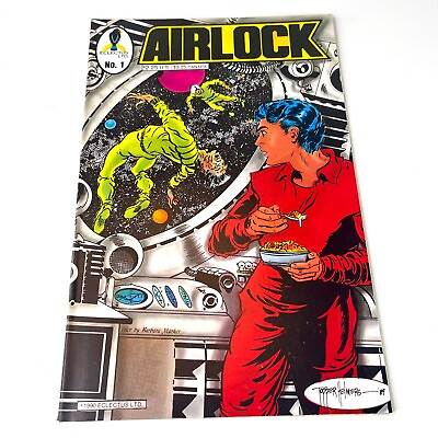#ad Airlock #1 1990 Eclectus LTD Comics $4.99