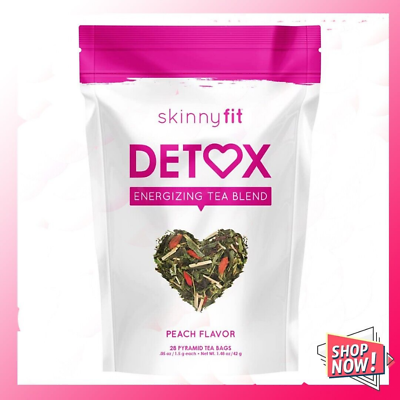 #ad SkinnyFit Detox Energizing Tea Blend 28 Bags $24.99