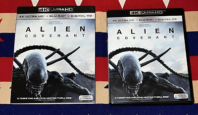 #ad Alien Covenant OOP Slipcover 4K UHDBlu ray includes digital copy READ $29.99