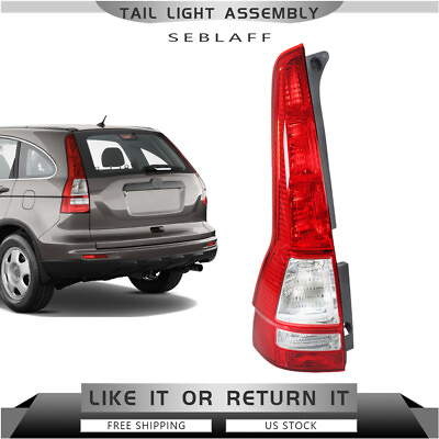 #ad For 2007 2011 Honda CR V CRV Rear Tail Light Taillamp Halogen Driver Left Side $54.59