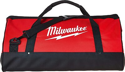 #ad New Large Milwaukee 22quot; Heavy Duty Canvas DrillTool Bag Case 18V 12 14 18 Volt $26.00