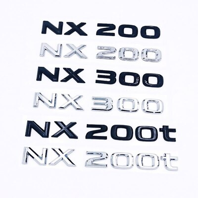 #ad For Lexus refit trunk tail labal car stickers GS300 350 GS400 GS430 GS460 NX200 $17.88