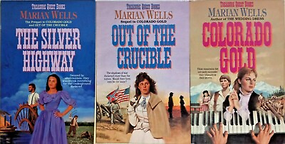 #ad Lot of 3 Marian Wells PB Colorado Gold Our of the Crucible Silver Highway $7.95
