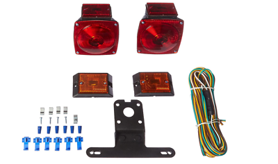 #ad Trailer Light Kit RV Camper Stop Tail Turn Signal Wiring Harness 12V Up To 80quot; $26.50