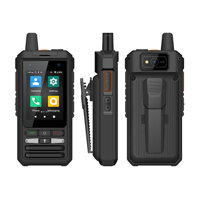 #ad 4G Network Radio W8Pro Android 10 WIFI Mobile Phone F80S Work With Realptt Zello $84.48