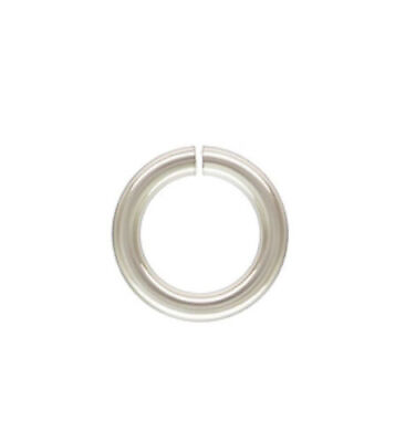 #ad 925 Sterling Silver 8mm 18ga Open Jump Rings 10pcs 25pcs #5503 8 $10.00