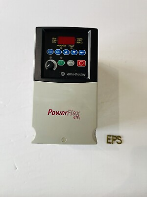 #ad Allen Bradley 22B E1P7N104 Powerflex 40 1HP Adjustable Frequency Drive #K 1573 $276.50
