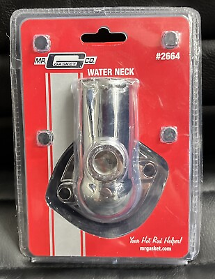 #ad Mr. Gasket 2664 Chrome Water Neck ford 429 460 $29.97