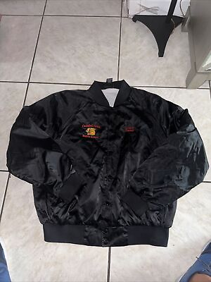 #ad #ad Auburn Sportswear Jacket Mens Sz XL Campbell Drive Middle School Black Used $99.99