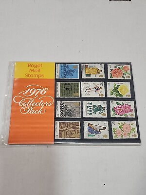 #ad GB 1976 Royal Mail stamps Collectors pack. Year. VGC $14.95