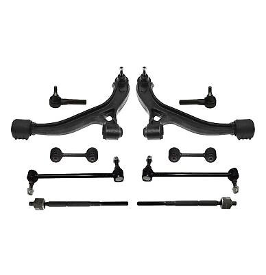 #ad 10 Pc Suspension Kit for Chrysler Dodge Control Arm Ball Joint Tie Rod Sway Bar $127.31