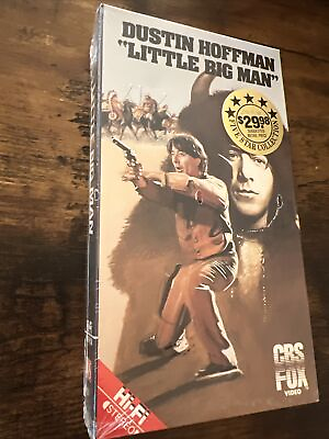 #ad Little Big Man VHS Open w Original Seal Watermarks CBS Fox $17.76
