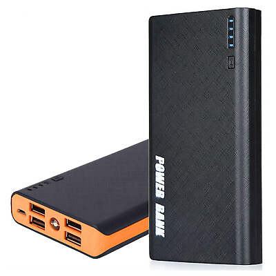 #ad 4USB Power Bank 10000mah Portable External Battery Backup Charger Fast Charging $11.99