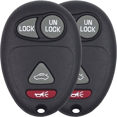 #ad 2x New Keyless Remote Key Fob Replacement For Buick Oldsmobile Pontiac L2C0007T $18.75