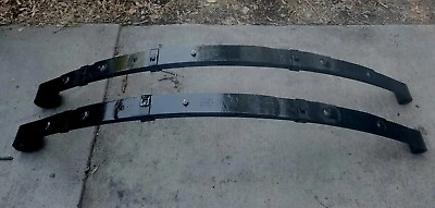 #ad GENUINE Ford Rear LH RH Leaf Springs FOR 1967 68 Mustang $135.00