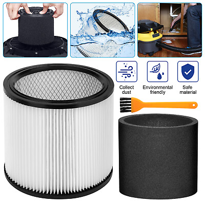 #ad Wet Dry Cartridge Filter For Shop Vac Vacuum Cleaner Accessories 90304 90585 Kit $14.98