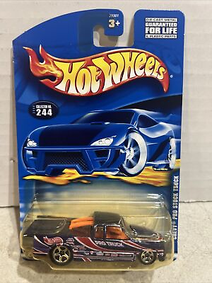 #ad Hot Wheels 2000 Mainline Release #244 Chevy Pro Stock Truck S 10 Purple $7.49