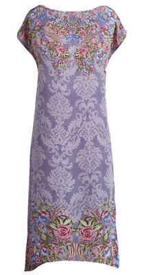 #ad NWT Sundance Catalog Purple Floral “Impressions Dress” Size S $158 $24.99
