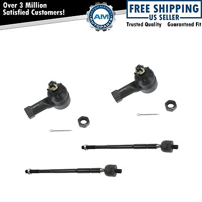 #ad Tie Rod Ends Front Inner amp; Outer Kit Set of 4 for Sebring Stratus Eclipse Galant $33.33
