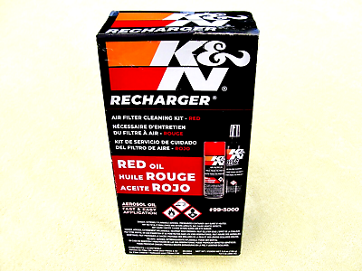 #ad Kamp;N Recharger Filter Cleaning Kit Aerosol 99 5000 Air Filter Cleaner and Oil Kit $27.95