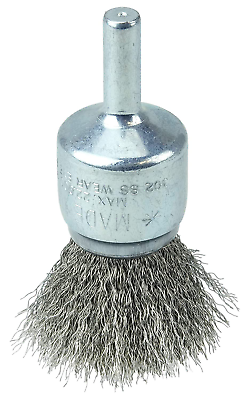 #ad 36283 Wolverine 3 4quot; Crimped Wire End Brush 006quot;Stainless Steel Fill 1 4quot; Stem $161.99