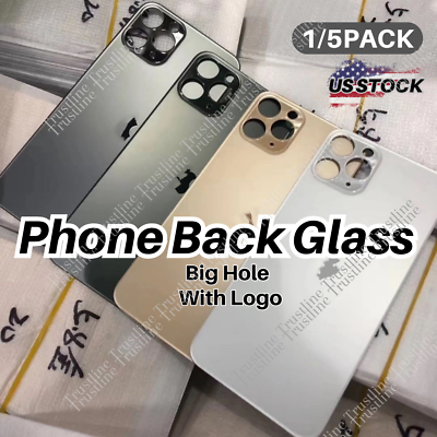 #ad #ad Replacement Rear Back Glass Big Hole For iPhone 15 14 13 12 11 Pro XR XS X 8 Lot $590.91