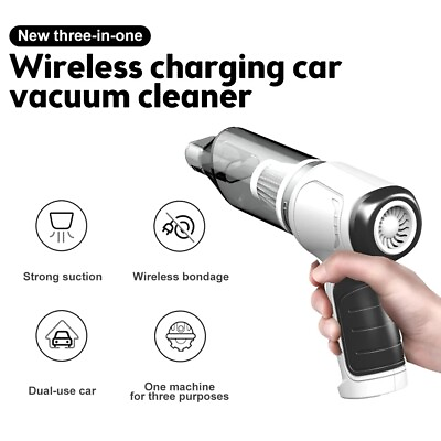 #ad Handheld Cordless Vacuum Cleaner Wireless Powerful Vacuum Car Home 120W 9000Pa $15.19