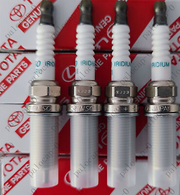 #ad Genuine OEM Iridium Spark Plugs for Toyota Scion Lexus SC16HR11 90919 01275 4PCS $25.99