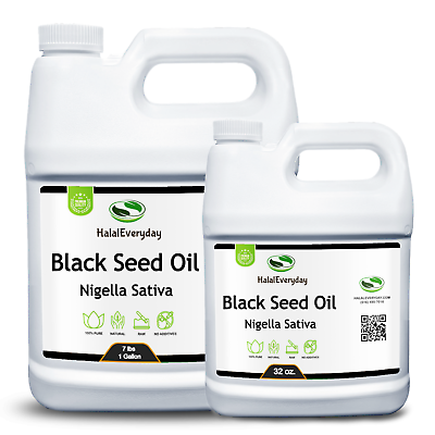 #ad Black Seed Oil 100%Pure Natural Cold Pressed Unrefined Unfiltered Nigella Sativa $154.95