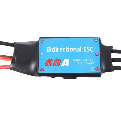 #ad Brushless ESC Bidirectional ESC For RC Car ship RC Boat Replacement 1pcs $12.65