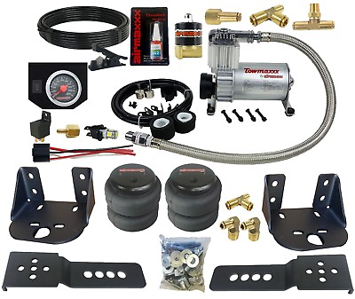#ad Air Suspension Helper Spring Kit Tow Assist Over Leaf Custom On Board Air In Cab $418.00