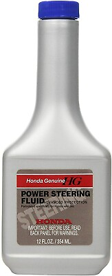 #ad NEW GENUINE HONDA OEM Power Steering Pump Fluid 12oz Oil Sealed NEW BOTTLE ONE $8.63