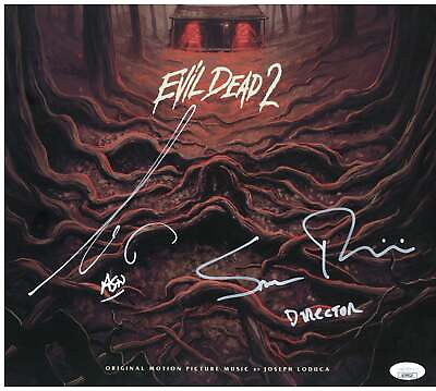 #ad #ad Sam Raimi amp; Bruce Campbell Signed Evil Dead 2 Vinyl Authentic Autographed JSA $599.99