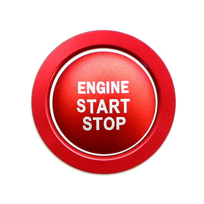 #ad For Toyota Camry Tacoma Prius RAV4 Red Engine Start Stop Push Start Ring Cover $10.33