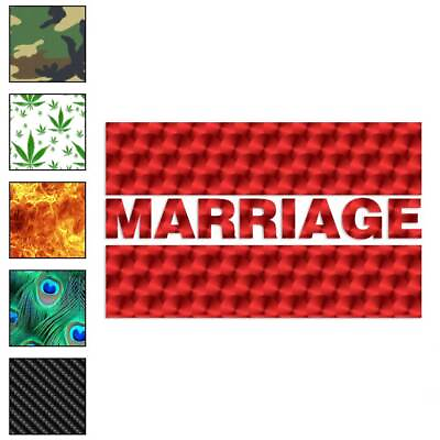 #ad Marriage Equal Gay Rights Vinyl Decal Sticker 40 Patterns amp; 3 Sizes #1246 $4.95