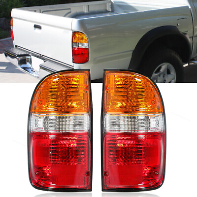 #ad Fit for Toyota Tacoma 2001 2004 Left amp; Right Rear Tail Light Assemblies w bulbs $30.99