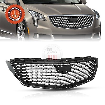 #ad For 2018 19 2020 Cadillac XTS Front Grill Grille Chrome Diamond Style $149.57