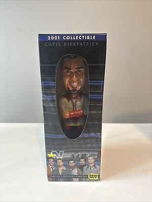 #ad 2001 NSYNC Chris Kirkpatrick Collectible Bobblehead Best Buy Exclusive $4.99