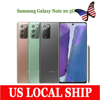#ad #ad NEW Sealed Samsung Galaxy Note 20 5G N981U 128GB Unlocked All Carriers 64 MP $263.88