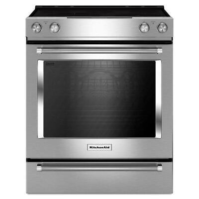#ad KitchenAid KSEG700ESS 30quot; Electric Slide in Convection Range Stainless Steel $1399.00