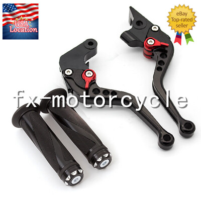 #ad For CB600F Hornet 2007 2008 2013 CBR600F 2011 2013 CNC Brake Clutch Levers Grips $37.99
