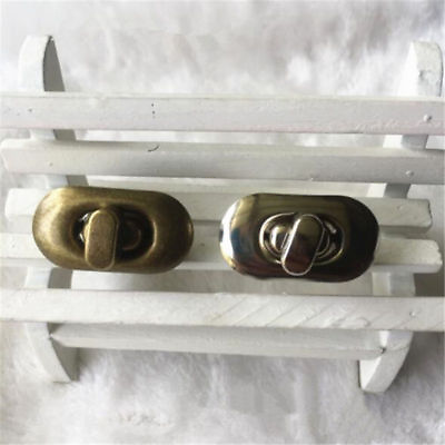 #ad 5pcs Metal Clasp Turn Lock Twist Locks For Handbag Bag Purse Hardware Craft $7.29