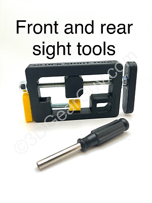 #ad Sight tool kit includes front and rear sight tools for all Glock pistols $21.99