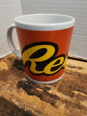 #ad Reese#x27;s Coffee Mug By Galerie Peanut Butter Ceramic Hershey Chocolate Cup Candy $10.00