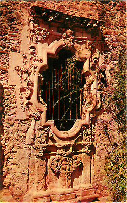 #ad Postcard The Rose Window Mission San Juan San Antonio TX $4.75
