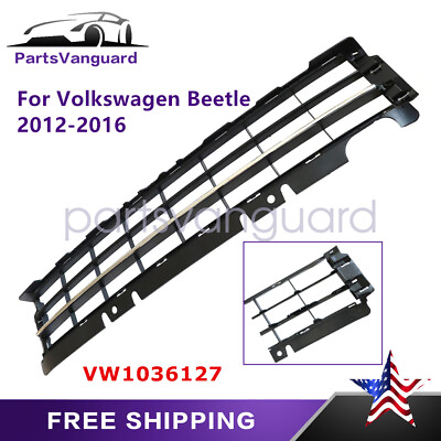 #ad VW1036127 1x Front Center Bumper Grille FIT for Volkswagen Beetle 2012 2016 USA $59.59